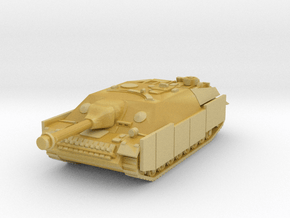 Jagdpanzer IV (schurzen) 1/76 in Tan Fine Detail Plastic