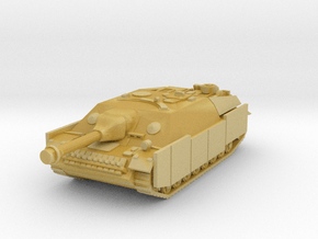 Jagdpanzer IV (schurzen) 1/144 in Tan Fine Detail Plastic