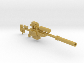 Heavy Laser Sniper (28mm) in Tan Fine Detail Plastic