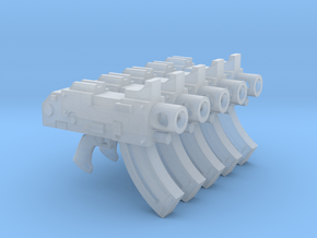 Mk87 Thunderbolt Pistols (with grip) in Clear Ultra Fine Detail Plastic