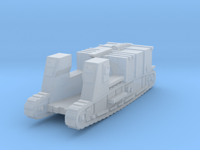 Gun Carrier Mk-1 (cargo) 1/200 in Clear Ultra Fine Detail Plastic