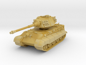 Tiger II H (skirts) 1/160 in Tan Fine Detail Plastic