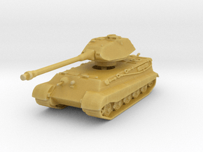 Tiger II P (Skirts) 1/144 in Tan Fine Detail Plastic