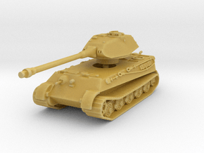 Tiger II P (no Skirts) 1/120 in Tan Fine Detail Plastic