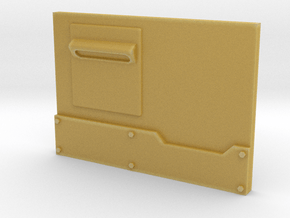  "Metal Box APC" Panel #1 Lite in Tan Fine Detail Plastic
