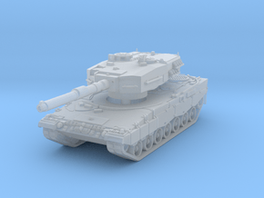 Leopard 2A4 1/87 in Clear Ultra Fine Detail Plastic