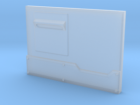 "Metal Box APC" front panel in Clear Ultra Fine Detail Plastic