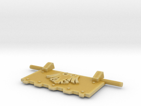 Space Crows God-Hammer Tank front hatch L in Tan Fine Detail Plastic