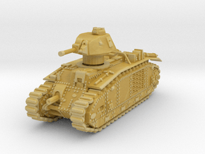 Char B1 Bis (German) 1/160 in Tan Fine Detail Plastic