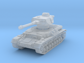 Panzer IV G 1/87 in Clear Ultra Fine Detail Plastic