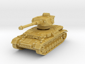 Panzer IV G 1/120 in Tan Fine Detail Plastic
