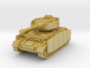Panzer IV G (Schurzen) 1/87 in Tan Fine Detail Plastic