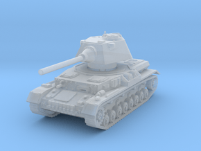 Panzer IV S 1/100 in Clear Ultra Fine Detail Plastic