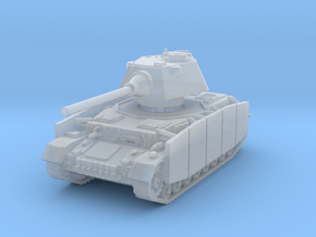 Panzer IV S (Schurzen) 1/100 in Clear Ultra Fine Detail Plastic