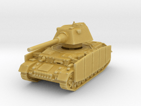 Panzer IV S (Schurzen) 1/120 in Tan Fine Detail Plastic