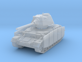 Panzer IV S (Schurzen) 1/120 in Clear Ultra Fine Detail Plastic