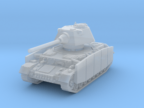 Panzer IV S (Schurzen) 1/160 in Clear Ultra Fine Detail Plastic