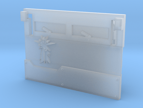 Star Claws "Metal Box APC" front panel in Clear Ultra Fine Detail Plastic