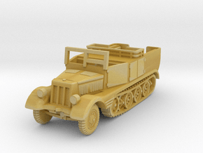 Sdkfz 11 (open) (window up) 1/200 in Tan Fine Detail Plastic