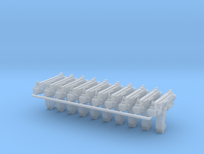 Mk29 Thunerbolters x10 #3 in Clear Ultra Fine Detail Plastic