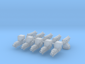 Mk29 Thunerbolters x10 #5 in Clear Ultra Fine Detail Plastic