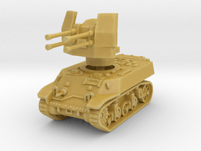 M3A3 with Flakvierling 38 1/72 in Tan Fine Detail Plastic