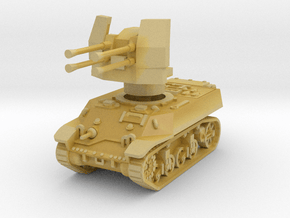 M3A3 with Flakvierling 38 1/144 in Tan Fine Detail Plastic