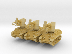 M3A3 with Flakvierling 38 (x3) 1/220 in Tan Fine Detail Plastic