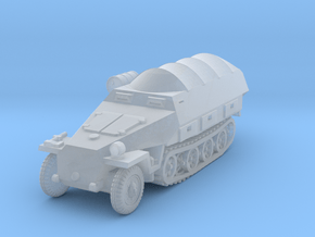 Sdkfz 251/8 D Ambulance (covered) 1/144 in Clear Ultra Fine Detail Plastic