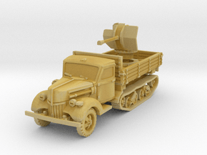 Ford V3000 Maultier Flak 38 early 1/100 in Tan Fine Detail Plastic
