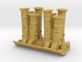 BBC 1/25  Crower injection intake V2 in Tan Fine Detail Plastic