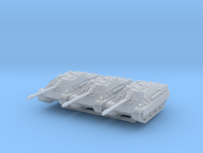 Jagdpanther early (schurzen) (x3) 1/200 in Clear Ultra Fine Detail Plastic