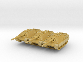 Jagdpanther late (schurzen) (x3) 1/220 in Tan Fine Detail Plastic