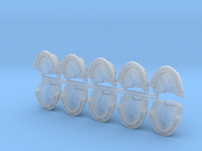 Commission 68 MkXb Shoulder Pads x10 in Clear Ultra Fine Detail Plastic