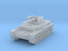 Panzer IV G with Pak40 1/285 in Clear Ultra Fine Detail Plastic