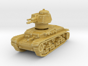 R-2 Romanian Tank 1/100 in Tan Fine Detail Plastic