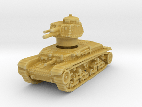R-2 Romanian Tank 1/120 in Tan Fine Detail Plastic