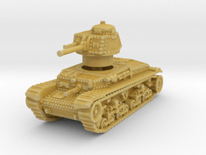 T-11 Bulgarian Tank 1/100 in Tan Fine Detail Plastic
