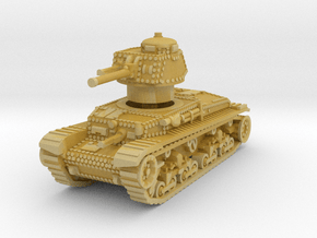 T-11 Bulgarian Tank 1/72 in Tan Fine Detail Plastic
