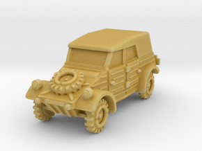 Kubelwagen (covered) 1/120 in Tan Fine Detail Plastic