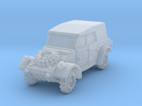 Kubelwagen (covered) 1/120 in Clear Ultra Fine Detail Plastic