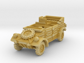 Kubelwagen Radio Car 1/220 in Tan Fine Detail Plastic