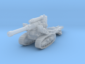 B-4 howitzer 1/285 in Clear Ultra Fine Detail Plastic