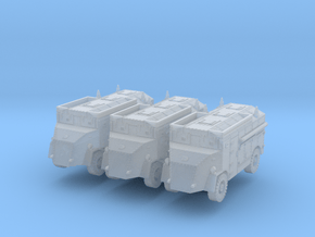 AEC Dorchester 4x4 LP early (x3) 1/200 in Clear Ultra Fine Detail Plastic