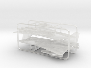 HAL Tejas in Clear Ultra Fine Detail Plastic: 6mm