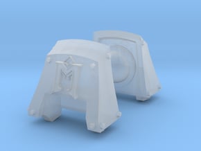 Space Magicians "M" Count Dread pads #1 in Clear Ultra Fine Detail Plastic