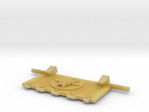 Crimson Skull God Hammer tank hatch in Tan Fine Detail Plastic