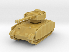 Panzer IV K (Schurzen) 1/144 in Tan Fine Detail Plastic