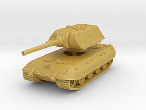 E 100 Maus 128mm (side skirts) 1/100 in Tan Fine Detail Plastic