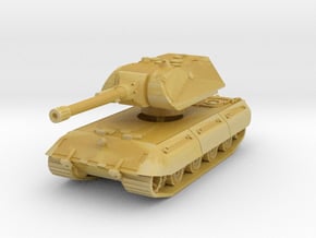 E 100 Maus 150mm (side skirts) 1/220 in Tan Fine Detail Plastic